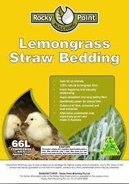 LEMONGRASS STRAW BEDDING -70L