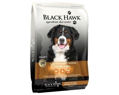 BLACKHAWK ADULT LARGE BREED CHICKEN &amp; RICE 20KG