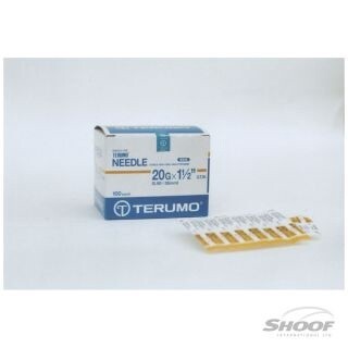 NEEDLE DISPOSABLE TERUMO 21GX1.5 213111