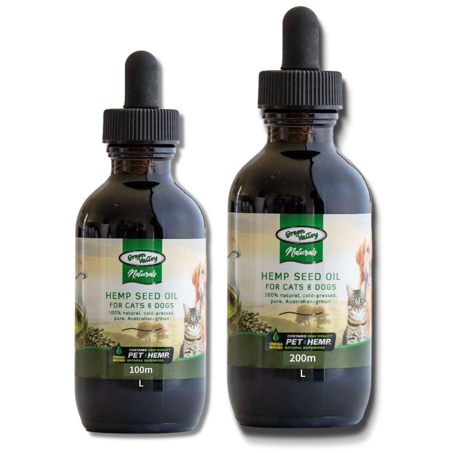 GREEN VALLEY NATURALS HEMP OIL 200ML