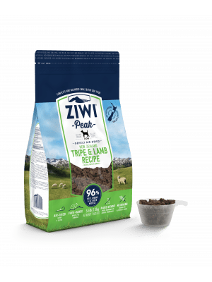 ZIWI PEAK AIR DRIED DOG FOOD 1KG TRIPE &amp; LAMB