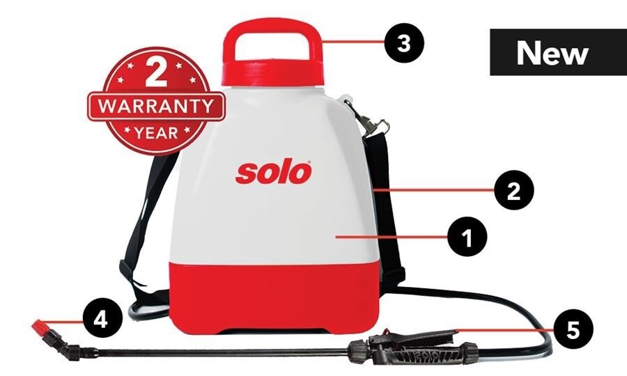 SOLO 406Li 6L BATTERY OPERATED BACKPACK SPRAYER