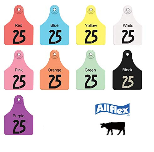 ALLFLEX EARTAG MAXI FEMALE YELLOW EACH