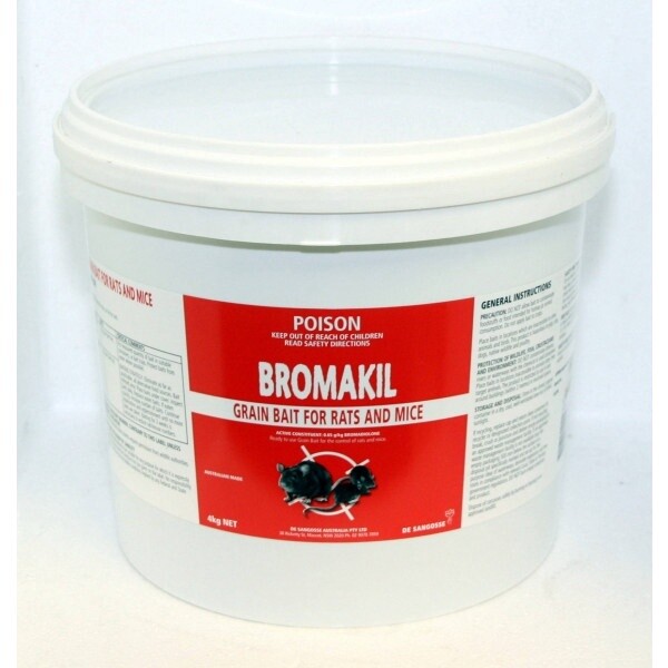 BROMAKIL 4KG GRAIN RAT BAIT