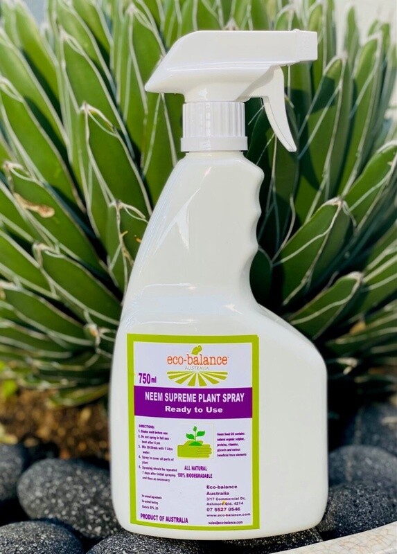 NEEM SUPREME PLANT SPRAY 750ML RTU