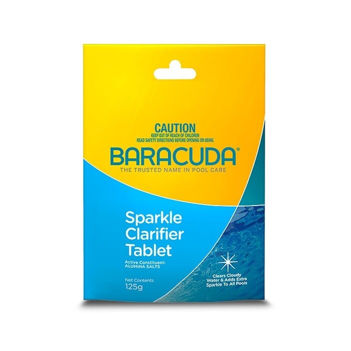 BARACUDA SPARKLE CLARIFIER TABLET 125g