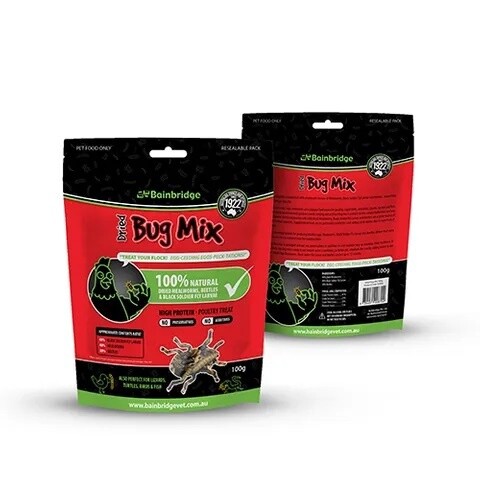 DRIED BUG MIX 100G