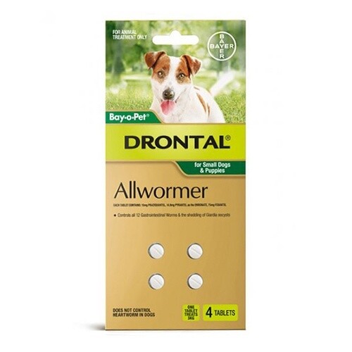 DRONTAL - SMALL DOG 3KG