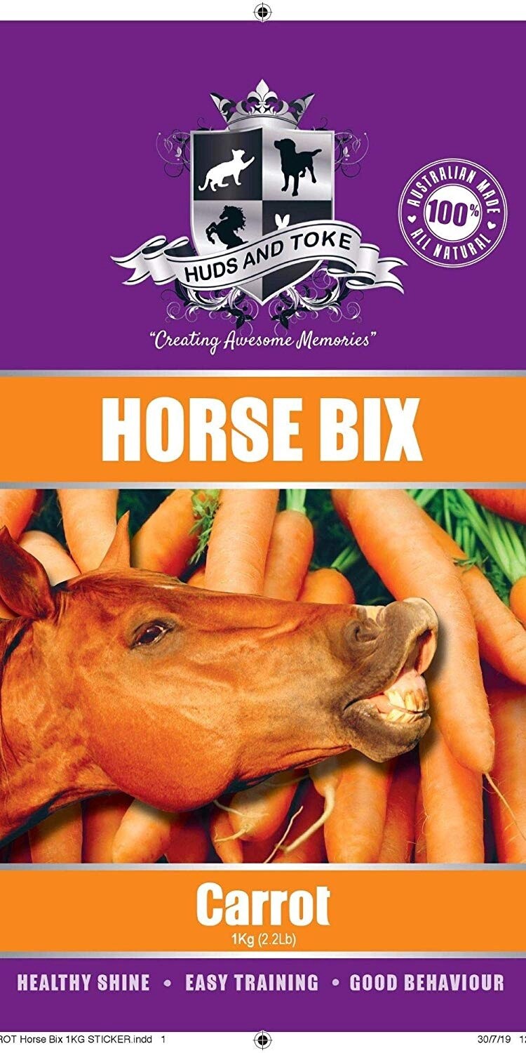 HUDS AND TOKE HORSE BIX CARROT 100G
