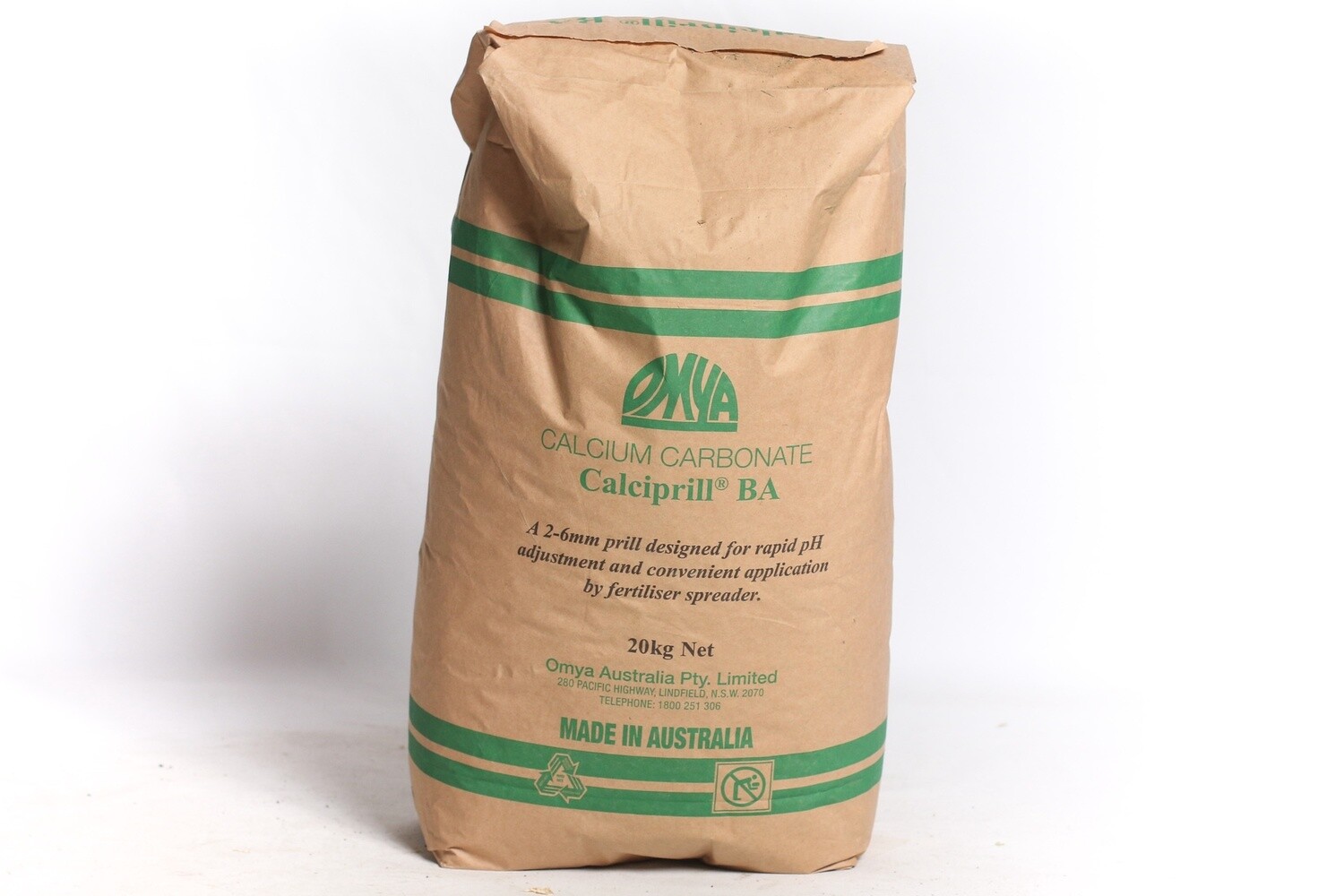 CALCIPRILL (GRANULATED LIME) 20KG