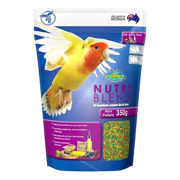VETAFARM NUTRIBLEND SMALL PELLETS 2KG