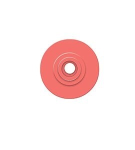 ALLFLEX EARTAG BUTTON FEMALE RED EACH