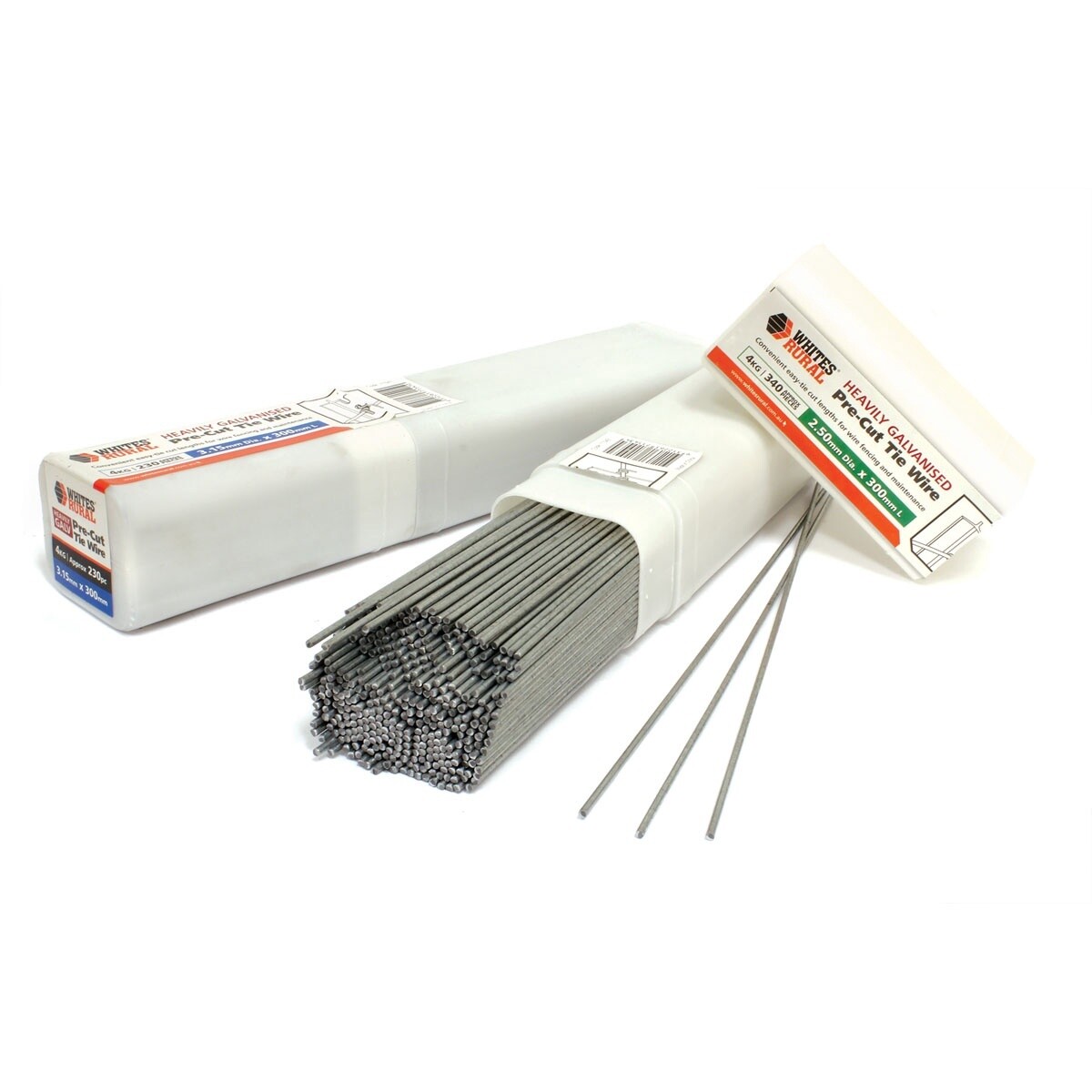 GALVANIZER TIE WIRE CUT 1.25 X 250MM 1KG