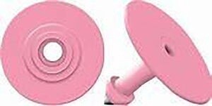 ALLFLEX EARTAG BUTTON MALE PINK EACH