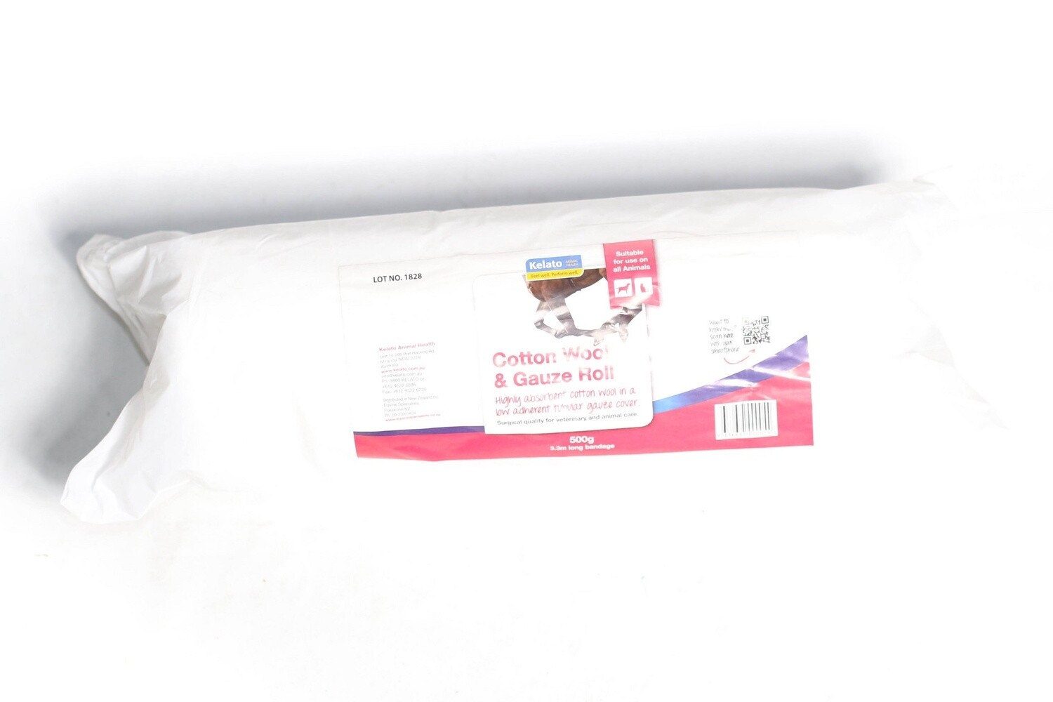 KELATO COTTON WOOL AND GAUZE ROLL 500G