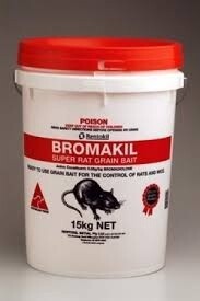 BROMAKIL GRAIN RAT BAIT 15KG