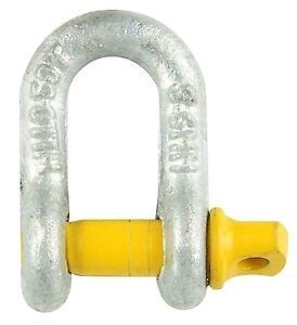 AGBOSS LOAD RATED 10MM D SHACKLE
