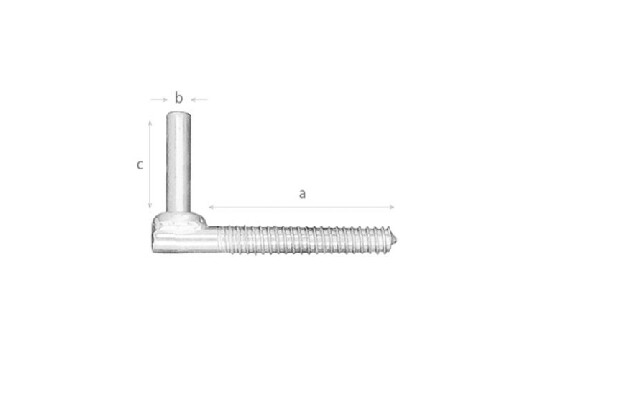 SCREW GUDGEON 16/140MM GG0003