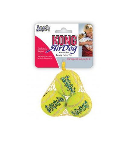 KONG SQUEAKER BALLS SMALL