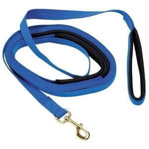 RANCHER GRIP LUNGE REIN 23 FEET/7M LONG BLUE