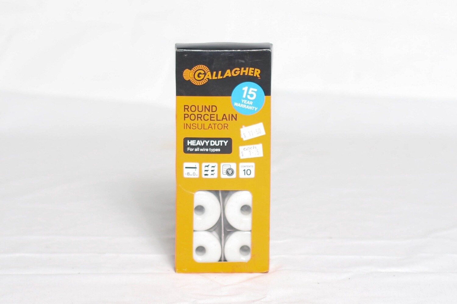 ROUND PORCELAIN INSULATOR EACH G67403