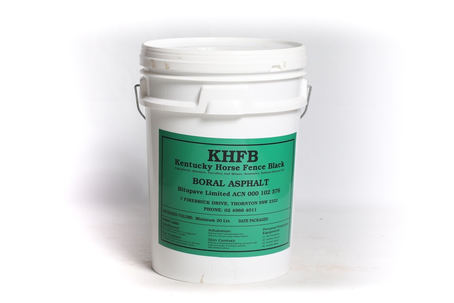 KENTUCKY BLACK FENCE PAINT 20LTR