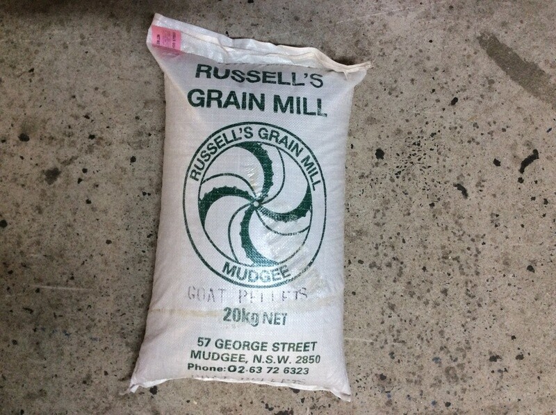 GOAT PELLETS 20KG