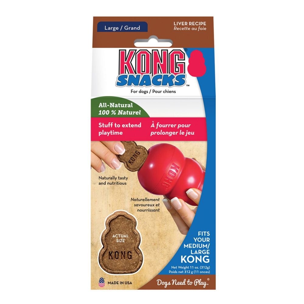 KONG STUFF&#39;N LIVER SNACKS 312GM
