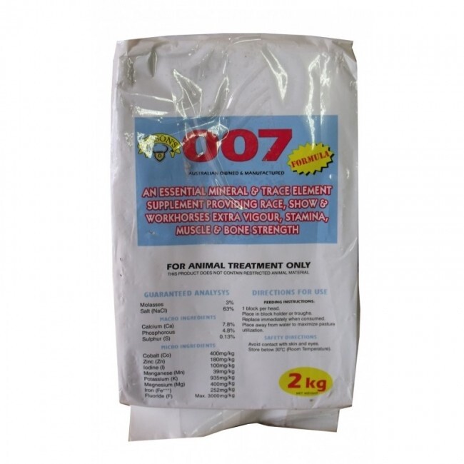 007 BLOCK - 2KG