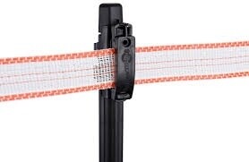 INSULATED LINE POST 40MM TAPE INSULATOR