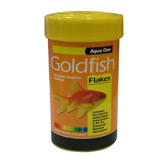 AQUA ONE GOLDFISH FLAKES 24G