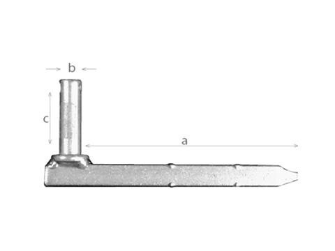 DRIVE GUDGEON 20/200MM BARBED GG0013