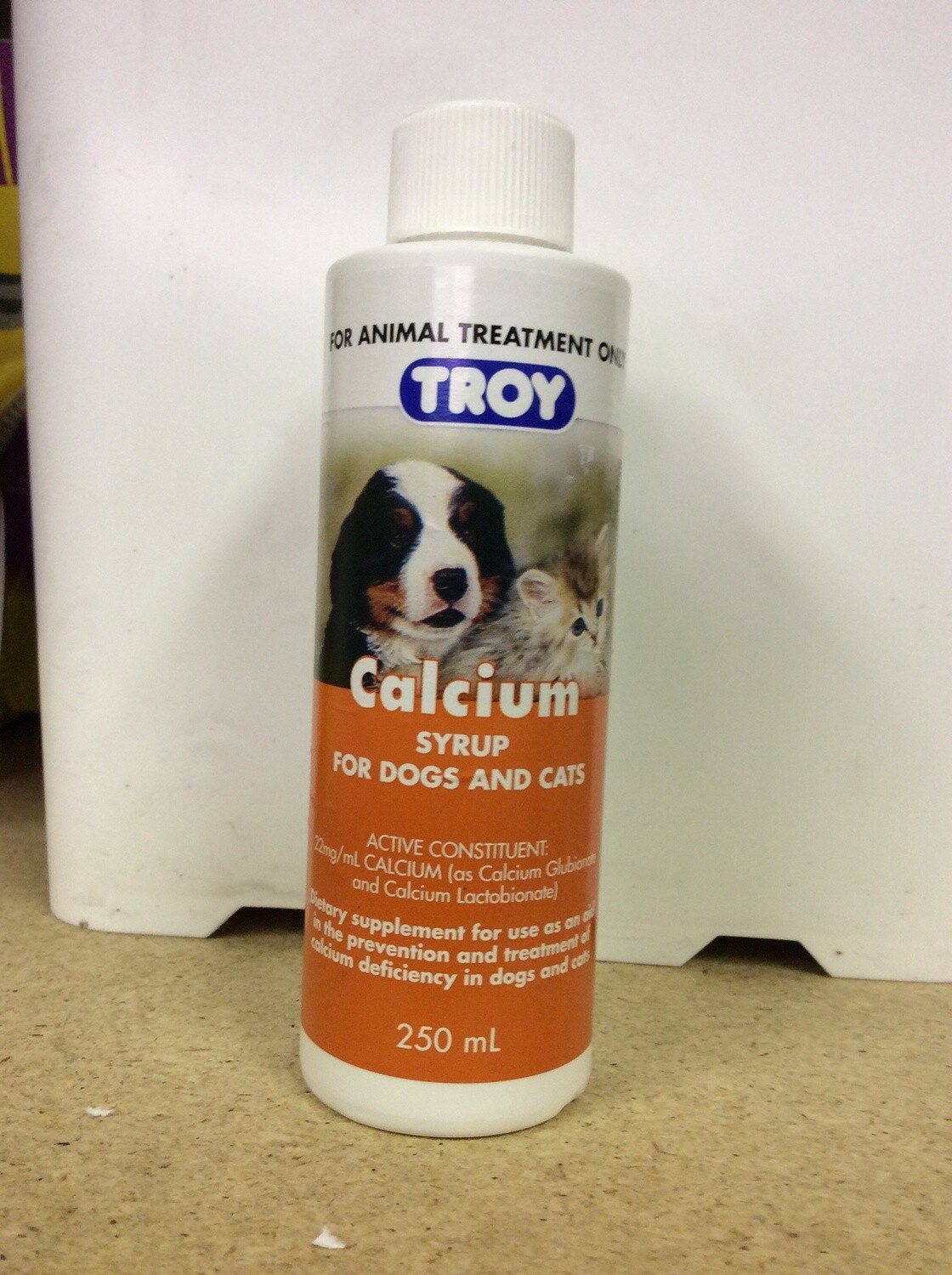 CALCIUM SYRUP FOR DOGS AND CATS 250ML