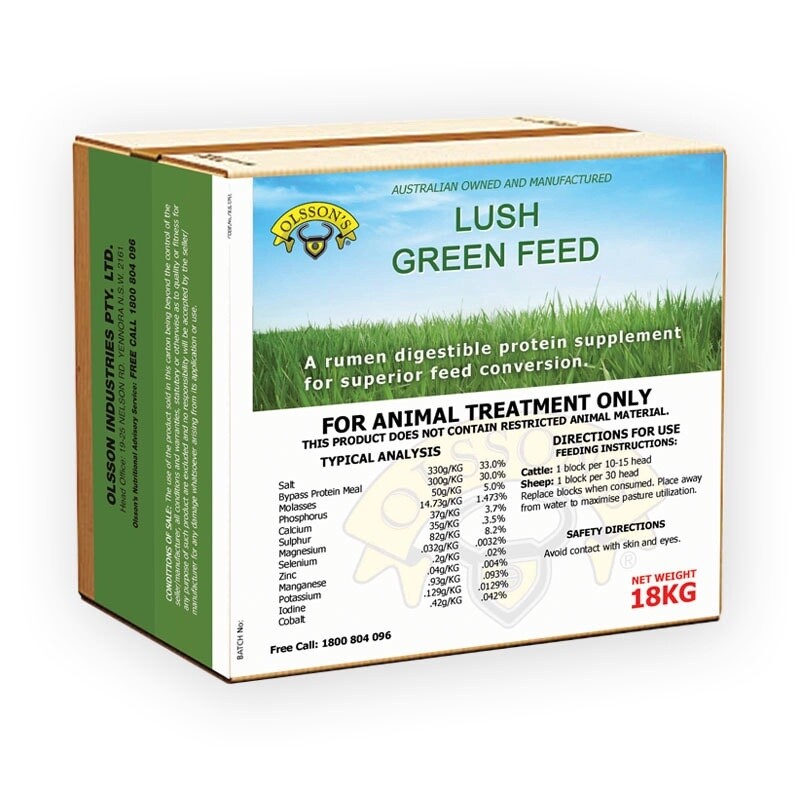 LUSH GREEN FEED 18KG
