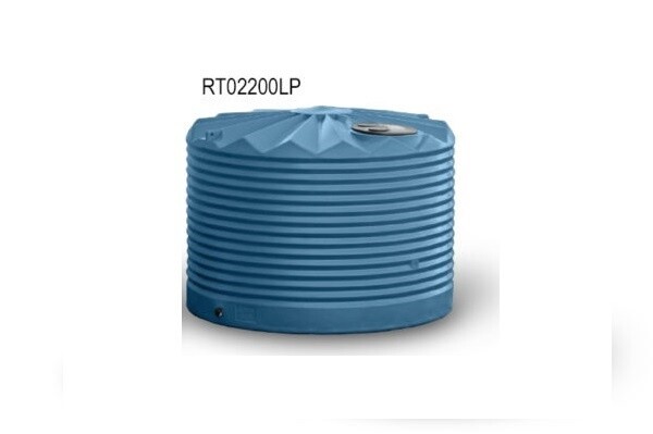 RAPIDPLAS 2250L TRADITIONAL RAINWATER TANK - LOW PROFILE STYLE