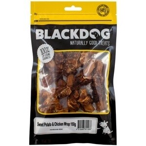 BLACKDOG SWEET POTATO AND CHICKEN WRAP 1KG