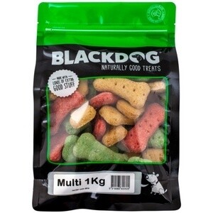 BLACKDOG MULTI BONE SNACK BISCUIT 1KG