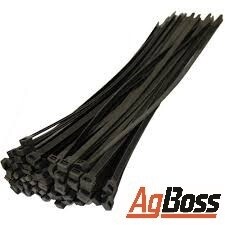 AGBOSS CABLE TIES 450MM X 7.6MM - 100PK