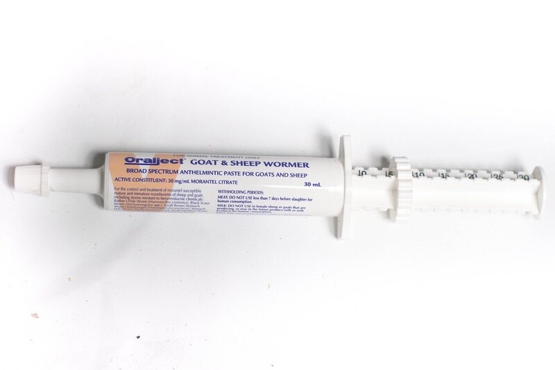 ORALJECT GOAT &amp; SHEEP WORMER 30ML