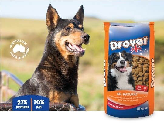 DROVER DOG FOOD 15KG
