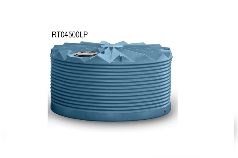 RAPIDPLAS 4700L CROWN FORCE POLY RAINWATER TANK - LOW PROFILE STYLE