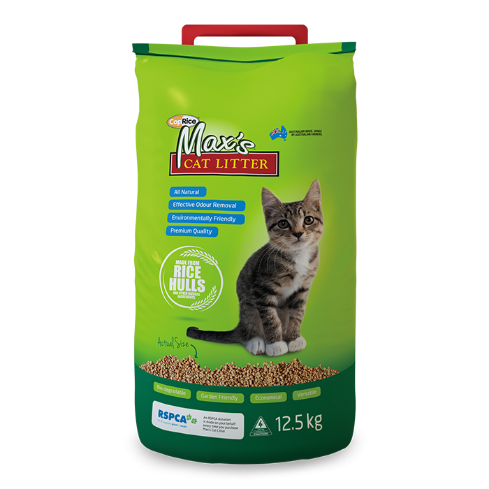 MAX&#39;S CAT LITTER 12.5KG