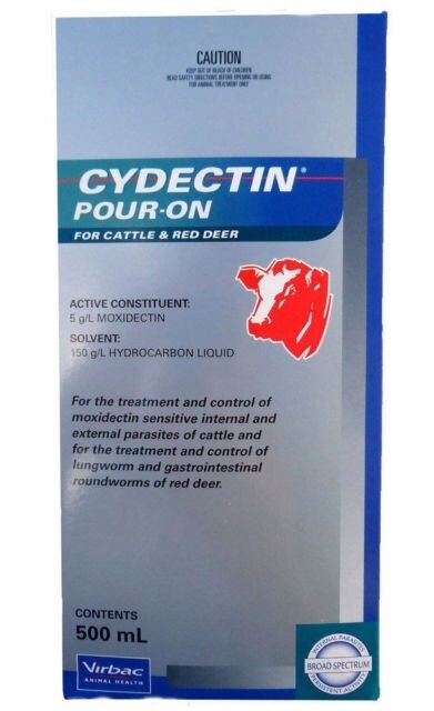 CYDECTIN POUR ON 500ML