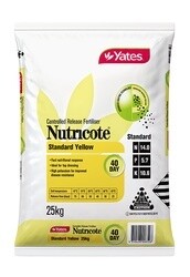 NUTRICOTE  YELLOW 25KG FLOWERING PLANTS 40 DAYS
