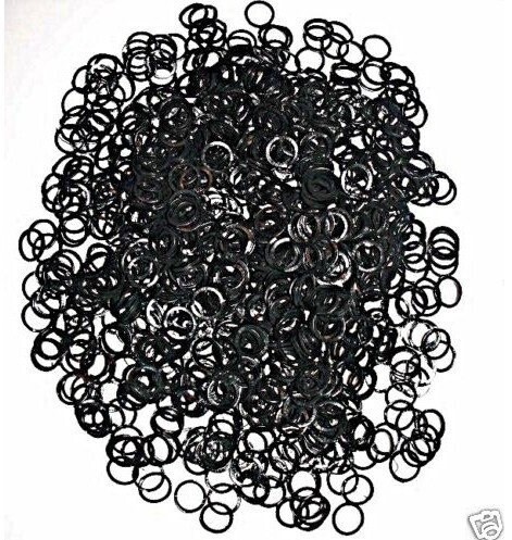 RUBBER BANDS BLACK