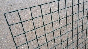 MINI MESH PANEL  BLACK PVC COATED