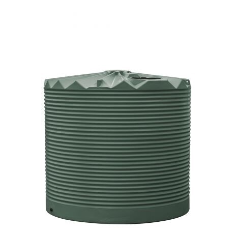 RAPIDPLAS 10500L CROWN FORCE POLY WATER TANK
