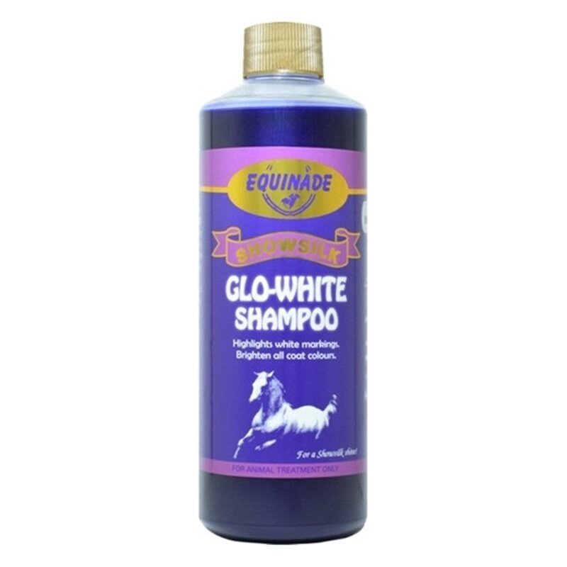 EQUINADE SHOWSILK GLO-WHITE SHAMPOO 1LTR