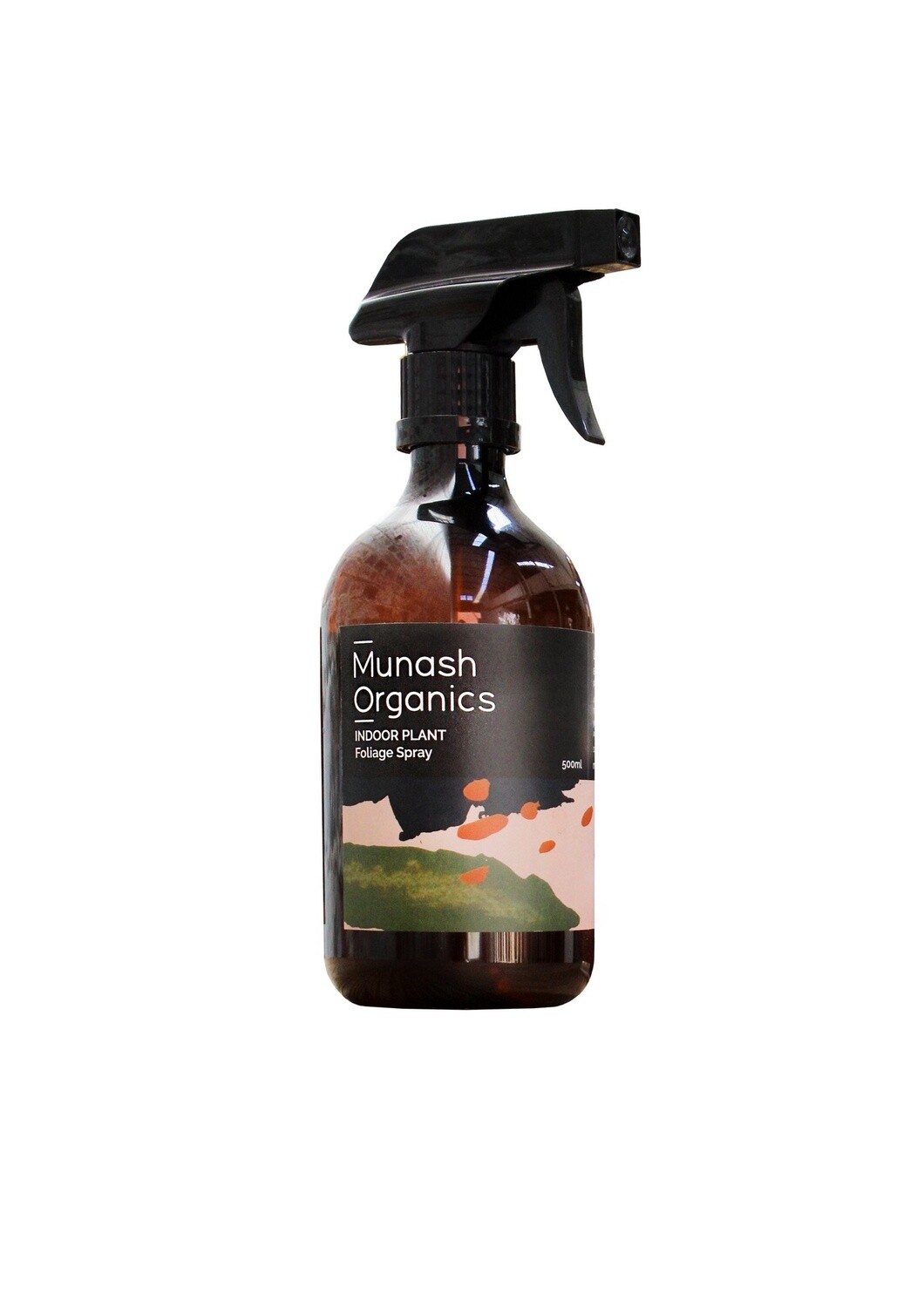 MUNASH ORGANICS INDOOR PLANT FOLIAGE SPRAY 500ML