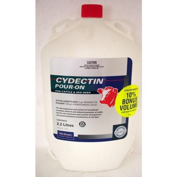 CYDECTIN 2.2 LTR POUR ON